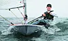 Korean sailor Ha Jee-min poses in Busan on July 8. [JOONGANG ILBO]