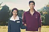 IU, left, and Park Bo-gum featured in an official poster for Netflix's upcoming series “When Life Gives You Tangerines″ [NETFLIX]
