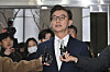 Former Oceans and Fisheries Minister Chun Jae-soo arrives at the Seoul Metropolitan Police Agency in Seodaemun District, western Seoul, on Dec. 19 as a suspect in an investigation into allegations that he received cash and other valuables from the Unification Church. [JOINT PRESS CORPS]