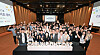 Participants at the Hyundai Motor Group's CSR Insight Day event held at a hotel in Hwaseong, Gyeonggi, on June 11, pose for a photo. [HYUNDAI MOTOR GROUP]