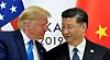 Then U.S. President Donald Trump, left, meets with China's President Xi Jinping at a bilateral meeting at the G20 leaders summit in Osaka, Japan, on June 29, 2019. [REUTERS/YONHAP]