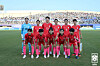 The South Korean women's football team poses for a photo before a Hangzhou Asian Games match against North Korea at Wenzhou Sports Centre Stadium in Hangzhou, China on Sept. 30. [NEWS1]