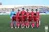 The South Korean women's football team poses for a photo before a Hangzhou Asian Games match against North Korea at Wenzhou Sports Centre Stadium in Hangzhou, China on Sept. 30. [NEWS1]