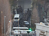 Investigators from the Corruption Investigation Office for High-ranking Officials and police enter the presidential residence compound in Hannam-dong, central Seoul, on Jan. 15, as they make a second attempt to execute a warrant to detain impeached President Yoon Suk Yeol early Wednesday. [NEWS1]