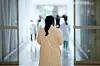 A medical professional walks inside a general hospital in Seoul on Thursday. [NEWS1]