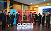 Cuckoo announced June 25 that its Malaysian subsidiary, Cuckoo International (MAL) Berhad, has gone public. The image shows a ceremony held the same day celebrating the listing. [CUCKOO]