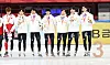 Korean skaters pose for a photo after finishing the men's 5000-meter relay at the International Skating Union Short Track World Tour at Mokdong Ice Rink in western Seoul on Dec. 15. [NEWS1]