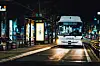 In a photo provided by the Seoul Metropolitan Government on Sunday, an autonomous bus operates on a Seoul road during the early morning hours. [SEOUL METROPOLITAN GOVERNMENT]