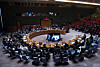 General view of a United Nations Security Council emergency meeting in New York on June 22, one day after U.S. strikes on Iranian nuclear facilities. [AFP/YONHAP]