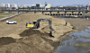 The Daejeon city government conducts a large-scale river dredging project between December of last year and June of this year. [JOONGANG ILBO]