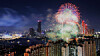 Seoul International Fireworks Festival takes place on Oct. 5, 2024, at the Han River. [YONHAP]