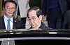 Prime Minister Han Duck-soo leaves the Seoul Government Complex in Jongno District, central Seoul, after the impeachment motion against him was passed at the National Assembly plenary session on Dec. 27, 2024. [JOINT PRESS CORPS]