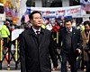 Impeached Justice Minister Park Sung-jae arrives at the Constitutional Court in Jongno District, central Seoul, on March 18. [JOINT PRESS CORPS]
