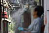 A resident rests in shantytown of one-room dwellings in Yeongdeungpo District, western Seoul, on June 23. [NEWS1]