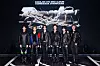 Boy band 82Major poses for photos during a press showcase for its fourth EP, ″Trophy,″ at Ilchi Art Hall in southern Seoul on Oct. 30. [GREAT M ENTERTAINMENT]
