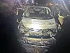 The car burned by a man in his 60s with his wife inside on June 2 [HONGSEONG FIRE STATION]
