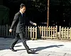Japan's Agriculture Minister Shinjiro Koizumi visits Yasukuni Shrine honoring Japanese war dead on the 80th anniversary of Japan's surrender in World War II on Aug. 15. [YONHAP]