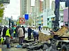 On April 13, a sinkhole measuring 40 centimeters (15.8 inches) in diameter and 1.3 meters (4.3 feet) deep opened near Aeogae Station in Seoul's Mapo District. The Seoul Metropolitan Government, suspecting a sewer pipe rupture as the cause, excavated beneath the sinkhole to conduct a detailed investigation. [JOONGANG ILBO]
