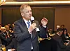 Ambassador of Czechia Ivan Jancarek asks a question after a lecture by Financial Services Commission Chairman Kim Byoung-hwan during the 2025 Korea Economic Forum at Lotte Hotel Seoul in Jung District, central Seoul, on March 20. [PARK SANG-MOON]