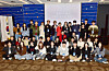 Participants and mentors pose for a photo during the “Career Bridge 2025 – Youth Career Camp,” a mentoring program hosted by the International Women’s Forum's Korea in Jeonju, North Jeolla on Oct. 31. [INTERNATIONAL WOMEN’S FORUM KOREA]
