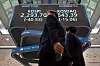 The Kospi and Kosdaq closing prices are seen on a screen at the Korea Exchange in Yeouido, western Seoul, on April 9. [YONHAP]
