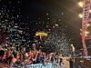 Students enjoy performances during Hankuk University of Foreign Studies' fall festival held between Sept. 19 and 21, 2023. [HANKUK UNIVERSITY OF FOREIGN STUDIES]