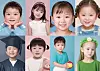 AI-powered photos generated by Snow depict celebrities from the local variety show 'I Live Alone' in baby portraits. [SNOW]