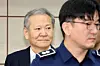 Former Interior Minister Lee Sang-min arrives at the first hearing of his trial on charges of participating in an insurrection at the Seoul Central District Court in Seocho District, southern Seoul, on Oct. 17, 2025. [JOINT PRESS CORPS]
