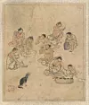 'Lunch' (circa 18th century) by Kim Hong-do [NATIONAL MUSEUM OF KOREA]