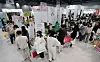 Crowds are seen at a child education fair held at Coex Magok in Gangseo District, western Seoul, on March 27. [NEWS1]