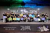 Startups that participated in the Chung Ju-yung Startup Competition Demo Day pose for a group photo on Oct. 29. [THE ASAN NANUM FOUNDATION]