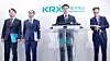 Lee Seung-woo, deputy vice governor of the Financial Supervisory Service and head of the joint task force against stock manipulation, speaks during a press briefing at the Korea Exchange in Yeongdeungpo District, western Seoul on Sept. 23. [YONHAP]