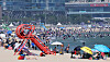 Busan's Haeundae Beach is filled with visitors on June 29. [YONHAP]