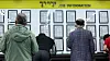 Job seekers look at employment notices posted at the Seoul Western Employment Welfare Plus Center in Mapo District, western Seoul, on May 14. [NEWS1]