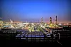 SK Innovation’s Ulsan Complex, measuring 2.5 million pyeong (2,042 acres), which began operation in 1964 as Korea's first oil refinery [SK INNOVATION]