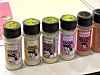 Seasonings sold by Gimme Sabor are on display during the Chung Ju-yung Startup Competition Demo Day on Oct. 29. [LEE TAE-HEE]