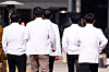 Doctors walk near a hospital in downtown Seoul on Feb. 18. [NEWS1]