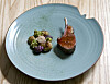 A dish from Mingles, a contemporary Korean fine dining establishment in Gangnam District, southern Seoul. This two Michelin starred restaurant is included in the 100 list. [JOONGANG ILBO]