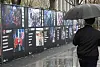 A display at the Worlds Fan Fest features photos from previous world championships. Korea's T1, then called SKT, won in 2013, 2015 and 2016. [YONHAP]