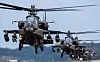 AH-64E Apache Guardian attack helicopters hover after takeoff during a large-scale aviation operation drill at the Army Aviation Command in Icheon, Gyeonggi on July 26, 2022. [NEWS1]