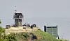 Military loudspeakers aimed at North Korea, pictured on June 9, 2024 [NEWS1]