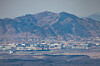 The Kaesong Industrial Complex in the North Korean border town of Kaesong is seen from South Korea's border city of Paju on Jan. 11. [YONHAP]