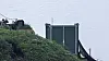 Military installations, presumed to be loudspeakers directed toward North Korea, are seen in Paju, Gyeonggi, on July 24, 2024 [NEWS1]