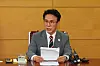 Prime Minister nominee Kim Min-seok speaks with reporters at a press briefing on June 10 at the hearing preparation office set up at the Financial Supervisory Service Training Institute in central Seoul. [NEWS1]
