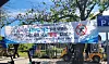 A banner in Gyeongju, North Gyeongsang, seen on Oct. 27, warns that drone flights are prohibited during the 2025 APEC Economic Leaders' Meeting week. [KIM JUNG-SEOK]