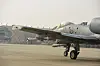 A U.S. Air Force A-10 attack aircraft participating in the Korea-U.S. squadron-level joint air exercise ″Buddy Squadron″ taxis on the runway at Wonju Air Base in January. [NEWS1]