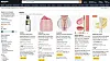 A screenshot from Amazon shows Korean cosmetic products in a search query [SCREEN CAPTURE]