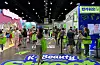 Attendees of KCON LA 2024 check out the K-Beauty Street exhibition at the Los Angeles Convention Center on July 26, 2024. [YONHAP]