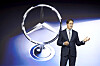 Mercedes-Benz Chairman Ola Kallenius speaks about his plans for the Korean market during a press conference on Nov. 14 in Incheon. [MERCEDES-BENZ KOREA]