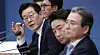 President Lee Jae Myung speaks during a policy briefing held by the Ministry of Health and Welfare and the Ministry of Food and Drug Safety at the Sejong Convention Center on Dec. 16. [JOINT PRESS CORPS]
